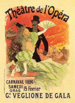Jules CHERET - Théâtre de l'Opéra- Carnaval - Samedi gras