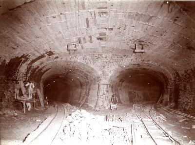 PARIS - CONSTRUCTION DU METRO - 30 juin 1902