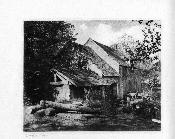 Marcel FLEUREAU - Ecole pictorialiste - Le moulin de St-Ange (Eure-et-Loir)