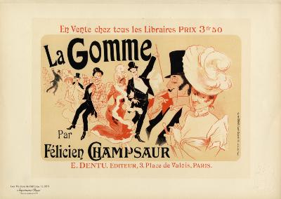 Jules CHERET - LA GOMME