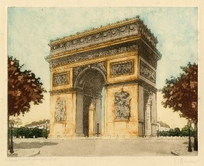 PARIS - L'Arc de Triomphe
