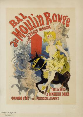 Jules CHERET - Bal au Moulin Rouge