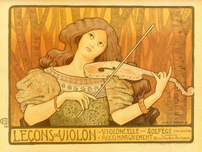 BERTHON Paul - "Leçons de Violon"