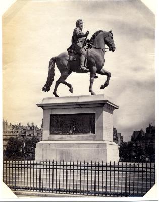 A. HAUTECOEUR - Statue d'Henri IV