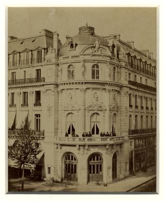 PARIS - Le Théâtre du Vaudeville" par Delmaet et Durandelle