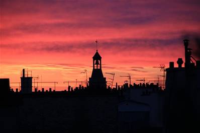 Le Clocher de l’église Notre-Dame des Blancs Manteaux