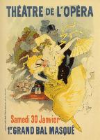 Jules CHERET - Théâtre de l'Opéra - 1er Grand Bal Masqué