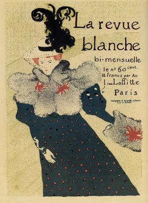 TOULOUSE - LAUTREC - LA REVUE BLANCHE