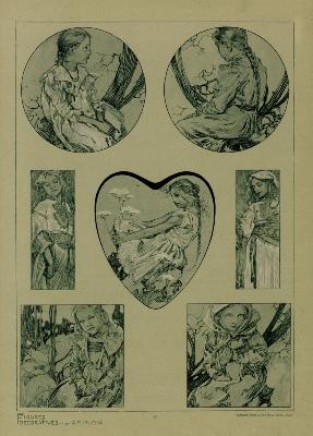 MUCHA - FIGURES DECORATIVES