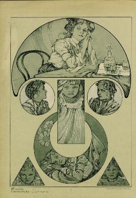 MUCHA - FIGURES DECORATIVES